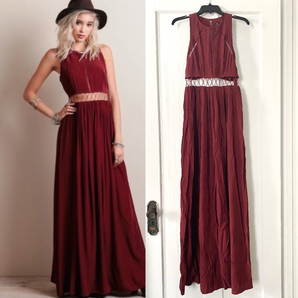 Stylestalker Mahogany Glory Maxi Dress